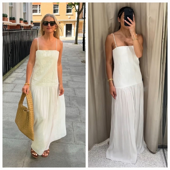 Zara White Maxi Dress - Picture 8 of 15